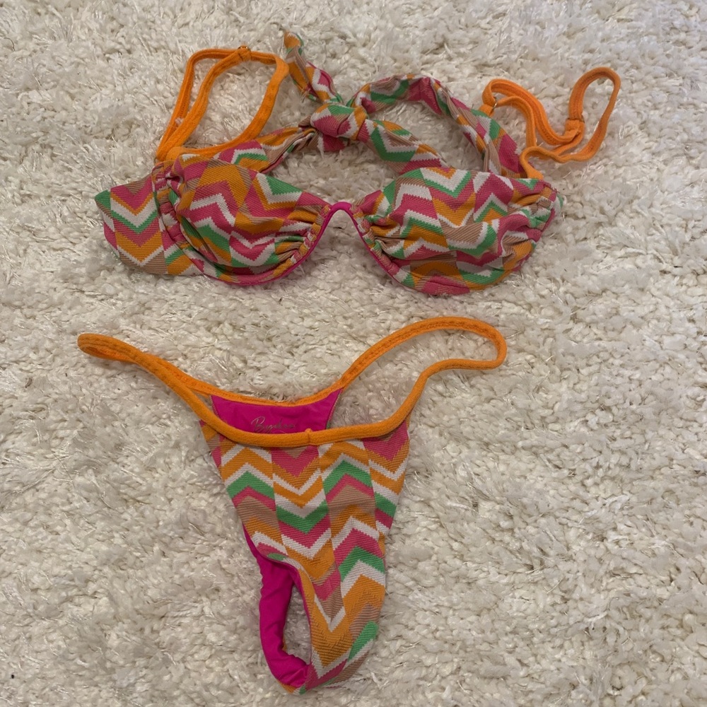 Bydee - Riviera top & Mykonos bottoms in Calypso